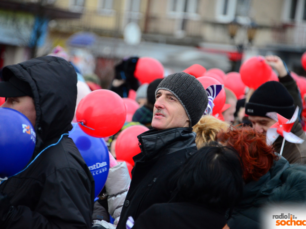 WOŚP z Radiem Sochaczew - fotorelacja - serce Sochaczewa