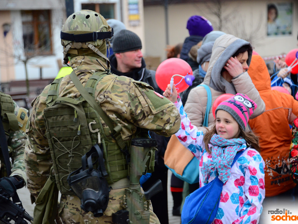 WOŚP z Radiem Sochaczew - fotorelacja - serce Sochaczewa