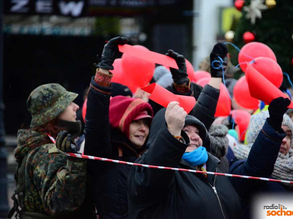 WOŚP z Radiem Sochaczew - fotorelacja - serce Sochaczewa