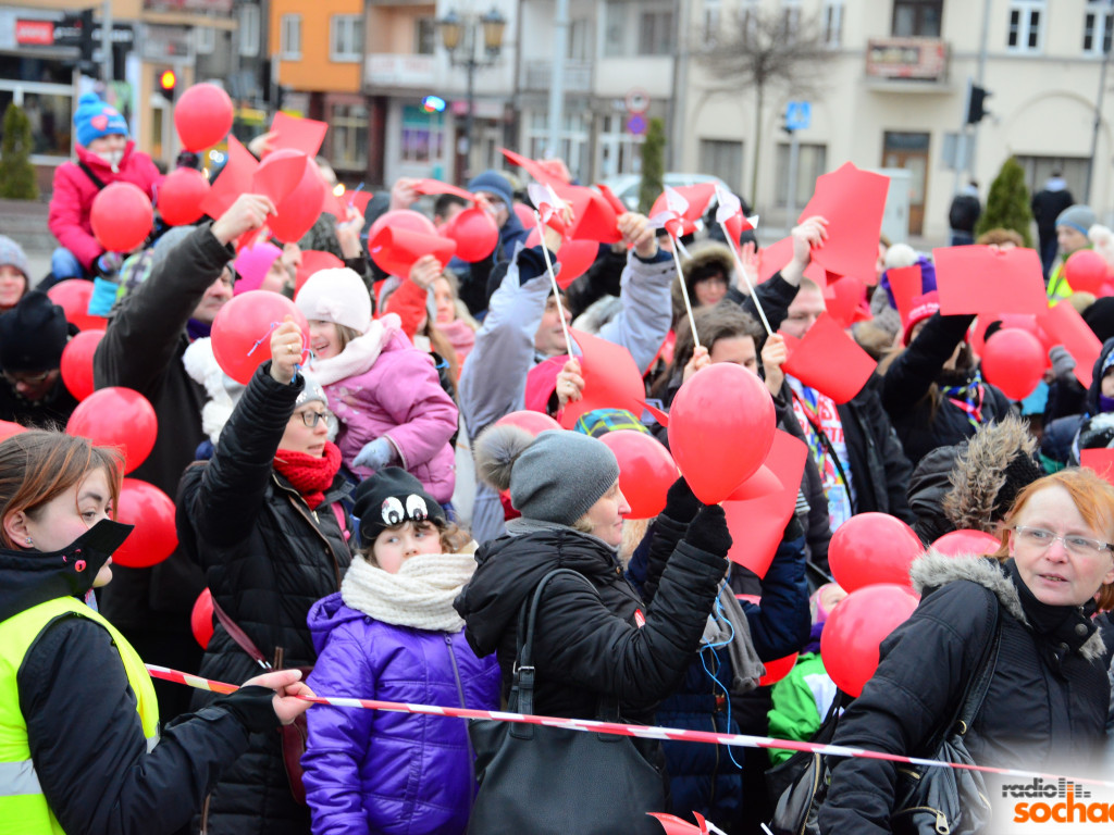 WOŚP z Radiem Sochaczew - fotorelacja - serce Sochaczewa