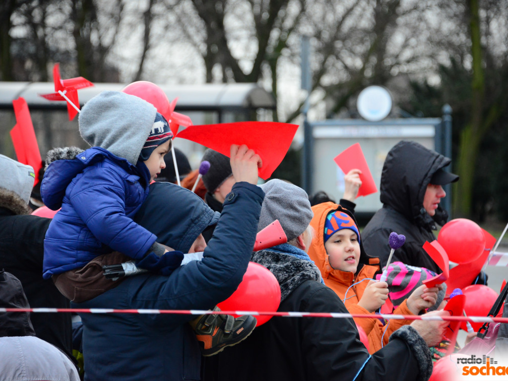 WOŚP z Radiem Sochaczew - fotorelacja - serce Sochaczewa