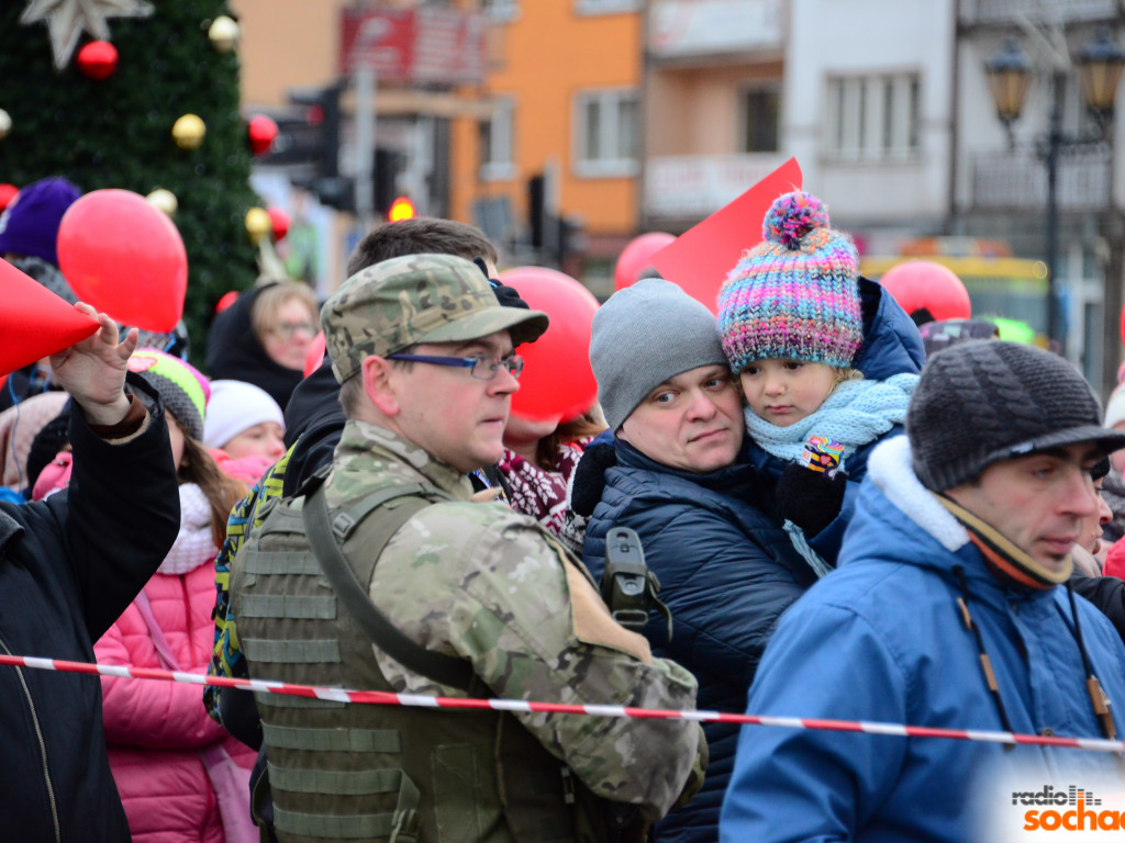 WOŚP z Radiem Sochaczew - fotorelacja - serce Sochaczewa