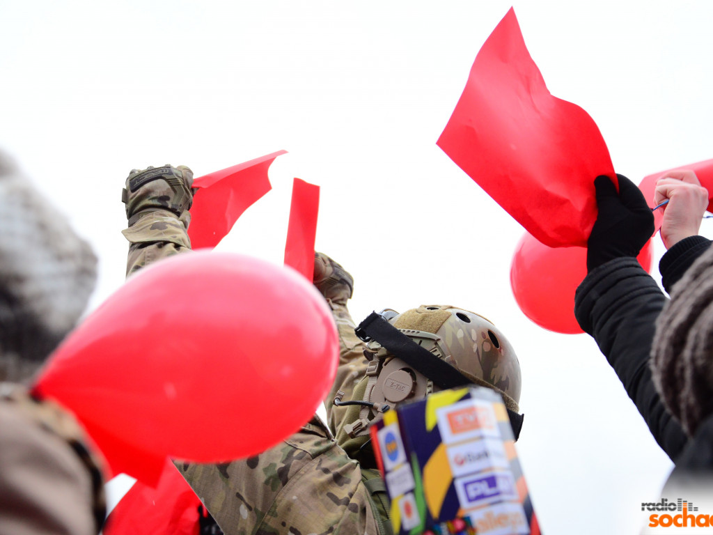 WOŚP z Radiem Sochaczew - fotorelacja - serce Sochaczewa