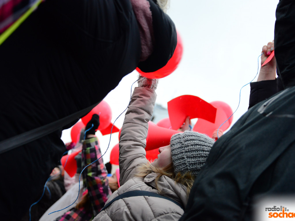 WOŚP z Radiem Sochaczew - fotorelacja - serce Sochaczewa