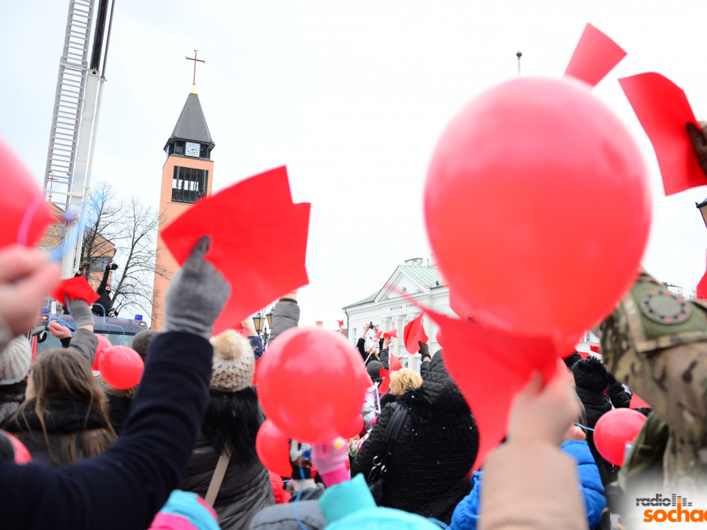 WOŚP z Radiem Sochaczew - fotorelacja - serce Sochaczewa