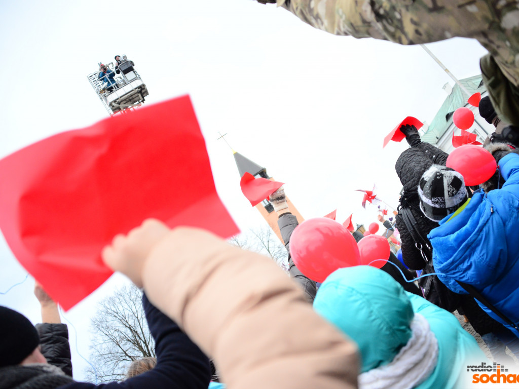 WOŚP z Radiem Sochaczew - fotorelacja - serce Sochaczewa