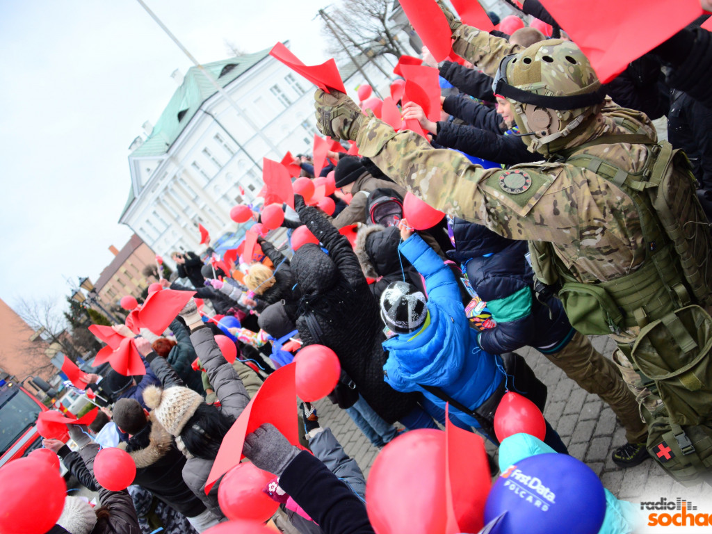 WOŚP z Radiem Sochaczew - fotorelacja - serce Sochaczewa