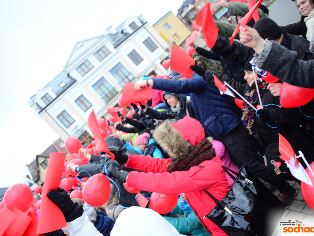 WOŚP z Radiem Sochaczew - fotorelacja - serce Sochaczewa