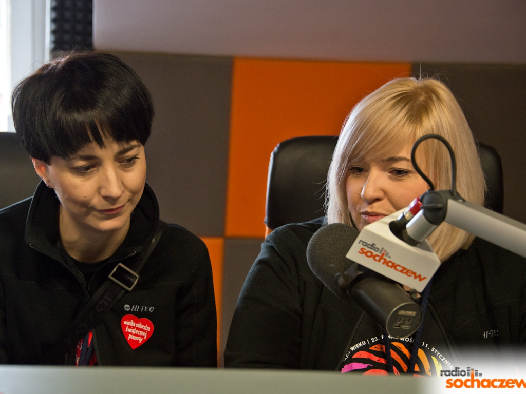 WOŚP z Radiem Sochaczew ? fotorelacja ? studio otwarte
