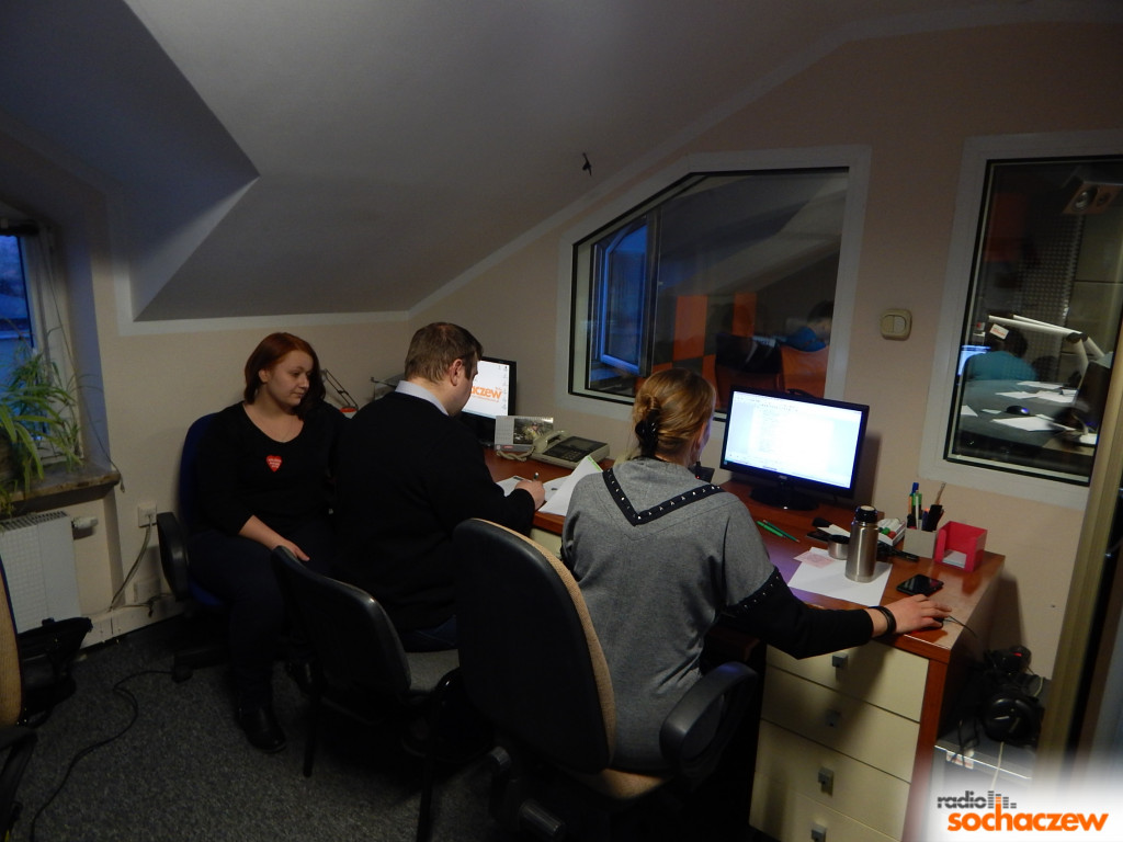 WOŚP z Radiem Sochaczew ? fotorelacja ? studio otwarte