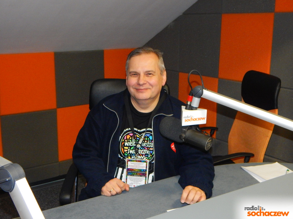 WOŚP z Radiem Sochaczew ? fotorelacja ? studio otwarte