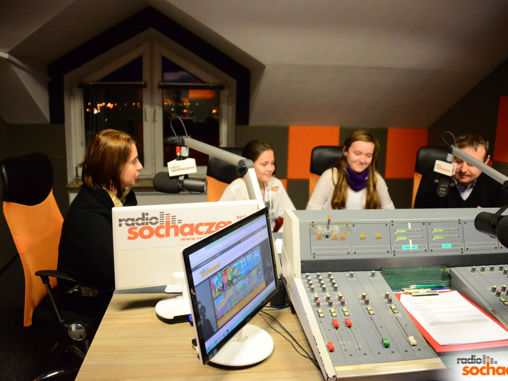 WOŚP z Radiem Sochaczew ? fotorelacja ? studio otwarte
