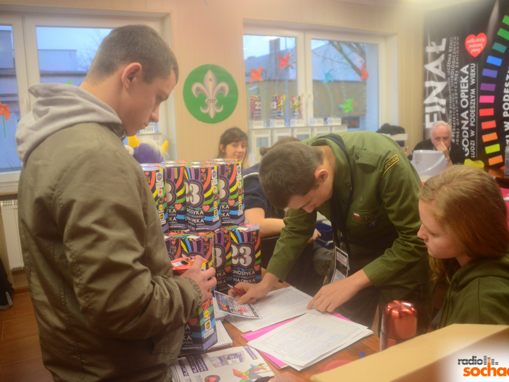 WOŚP z Radiem Sochaczew ? fotorelacja ? sztab i wolontariusze