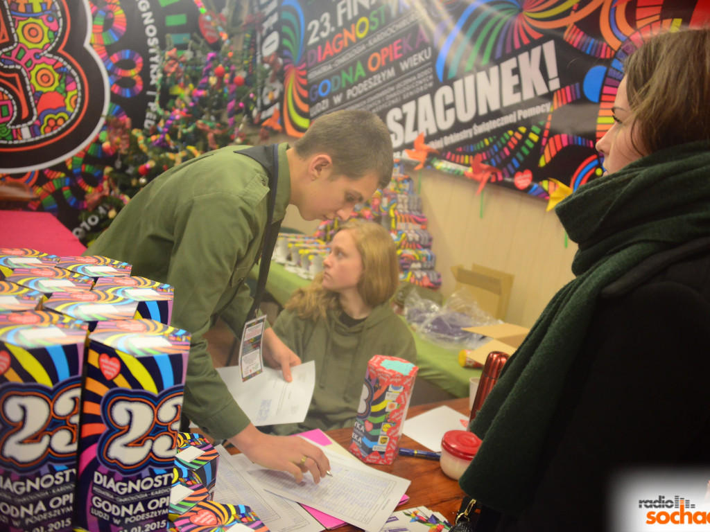 WOŚP z Radiem Sochaczew ? fotorelacja ? sztab i wolontariusze