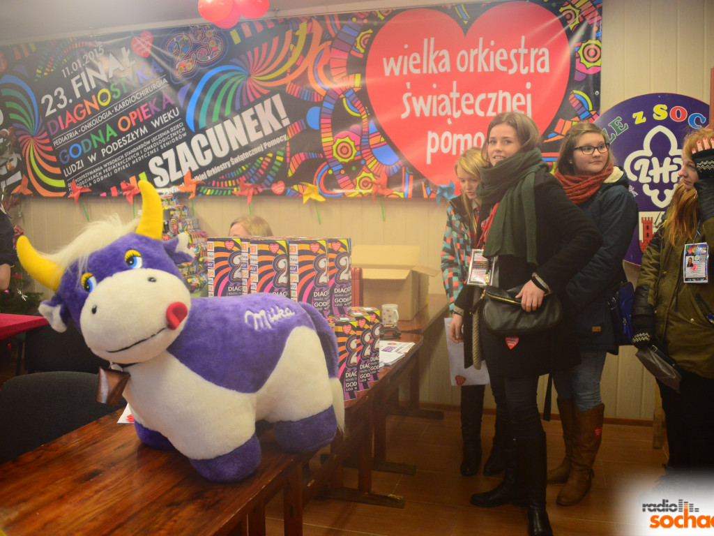 WOŚP z Radiem Sochaczew ? fotorelacja ? sztab i wolontariusze