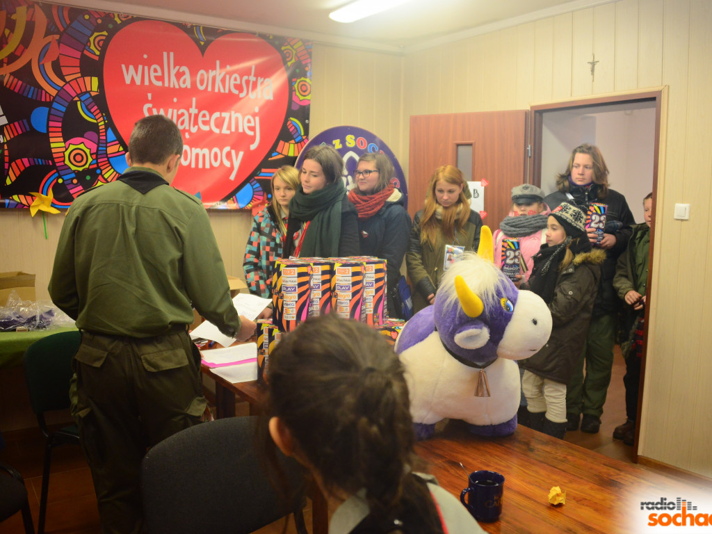 WOŚP z Radiem Sochaczew ? fotorelacja ? sztab i wolontariusze