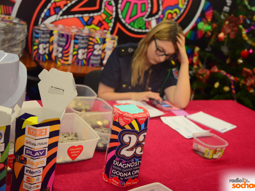 WOŚP z Radiem Sochaczew ? fotorelacja ? sztab i wolontariusze
