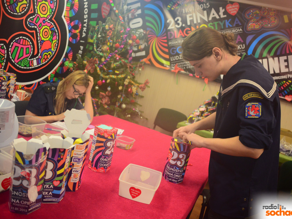 WOŚP z Radiem Sochaczew ? fotorelacja ? sztab i wolontariusze