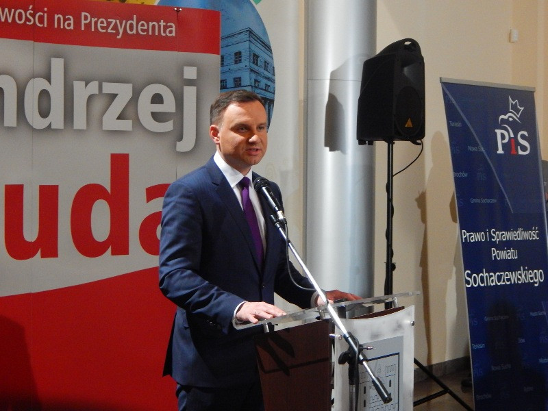 Kandydat na prezydenta RP w Sochaczewie