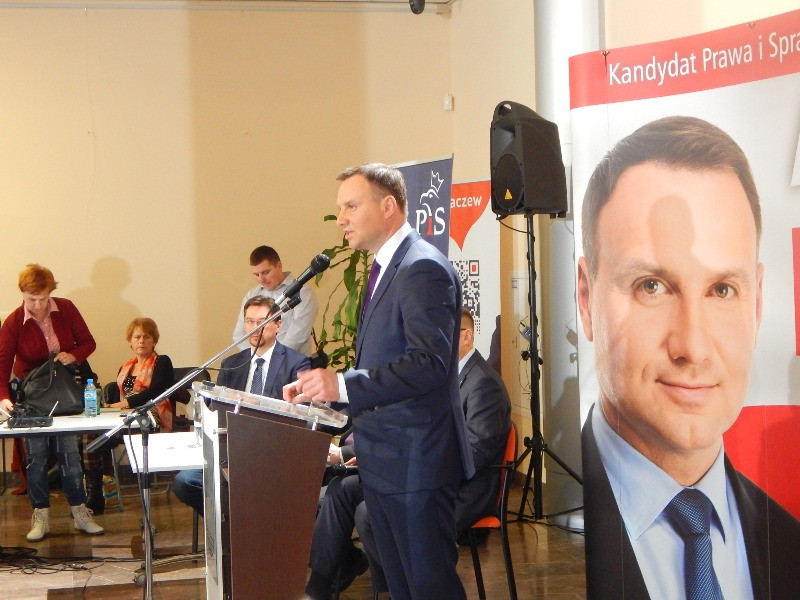 Kandydat na prezydenta RP w Sochaczewie