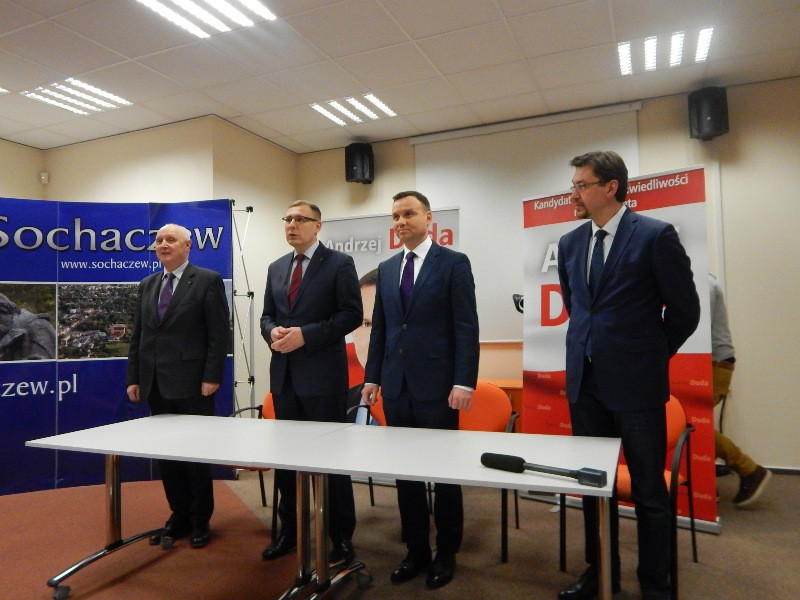 Kandydat na prezydenta RP w Sochaczewie