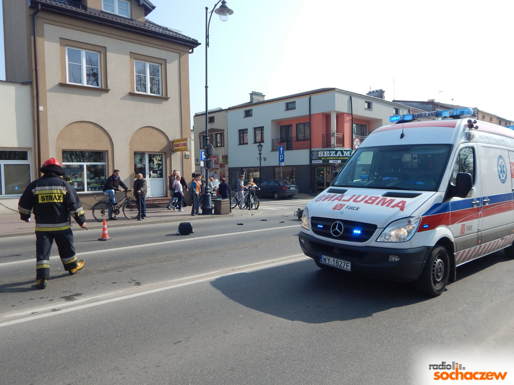 Wypadek samochodowy w Sochaczewie