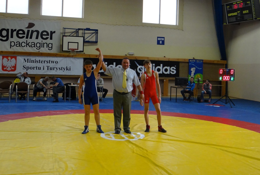 Młodzi zapaśnicy w Teresinie