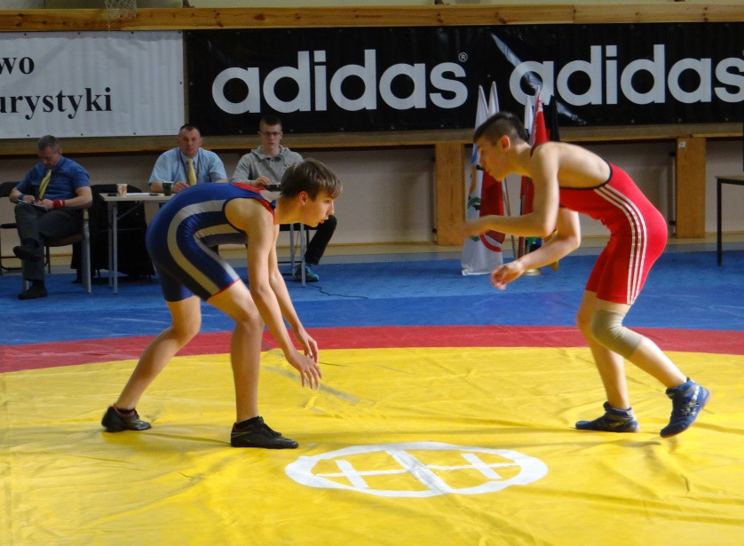 Młodzi zapaśnicy w Teresinie