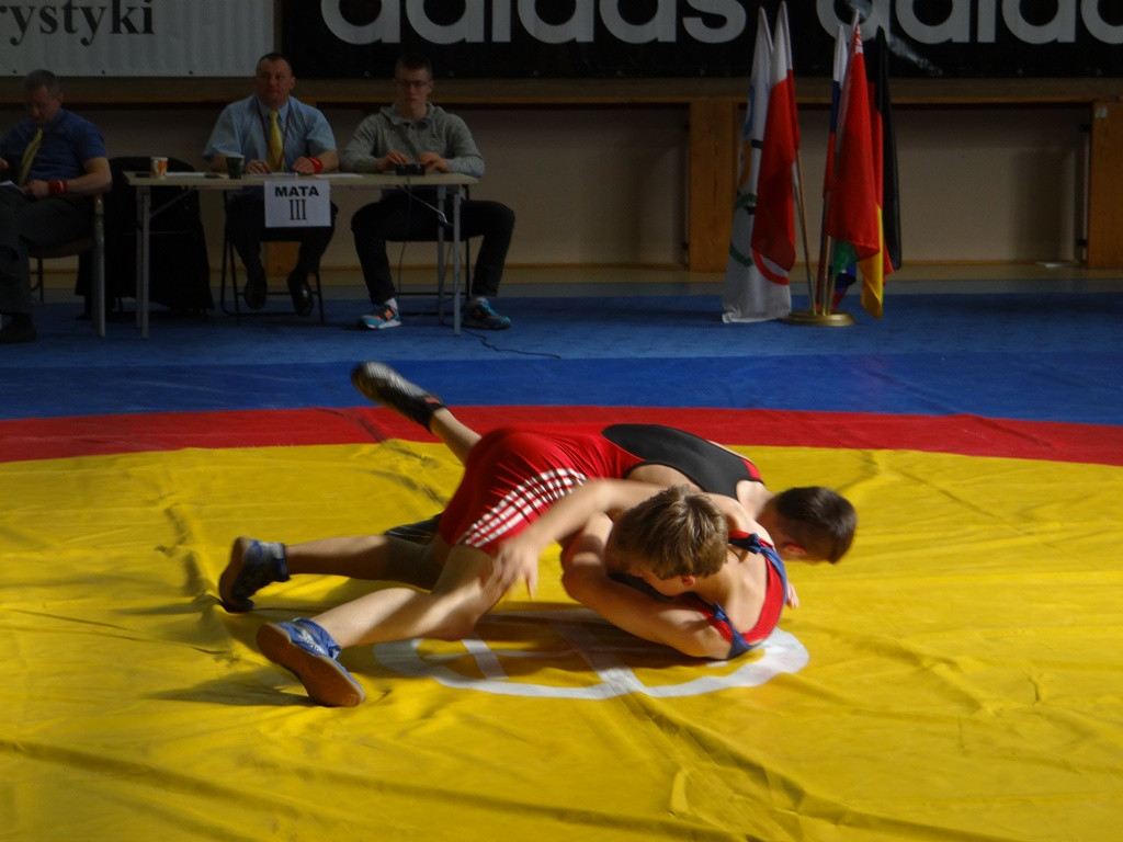 Młodzi zapaśnicy w Teresinie