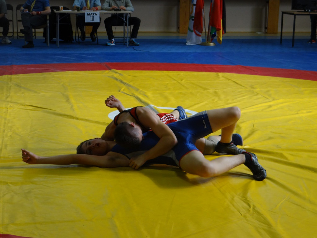 Młodzi zapaśnicy w Teresinie