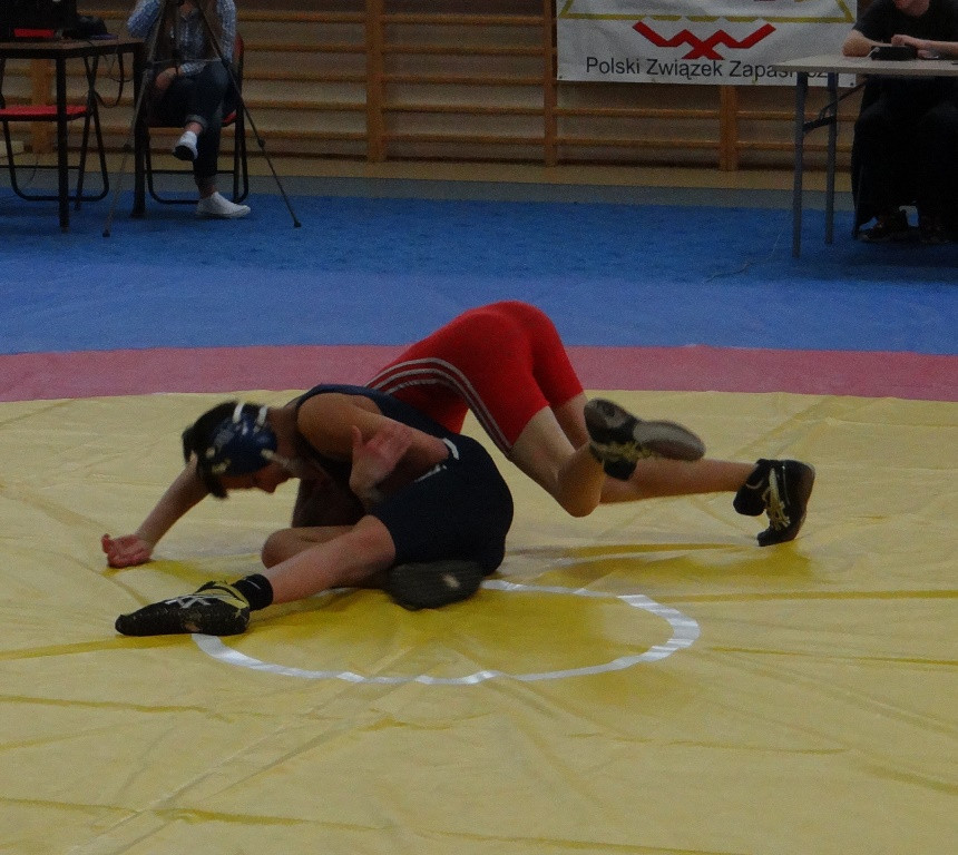 Młodzi zapaśnicy w Teresinie