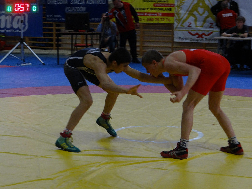 Młodzi zapaśnicy w Teresinie