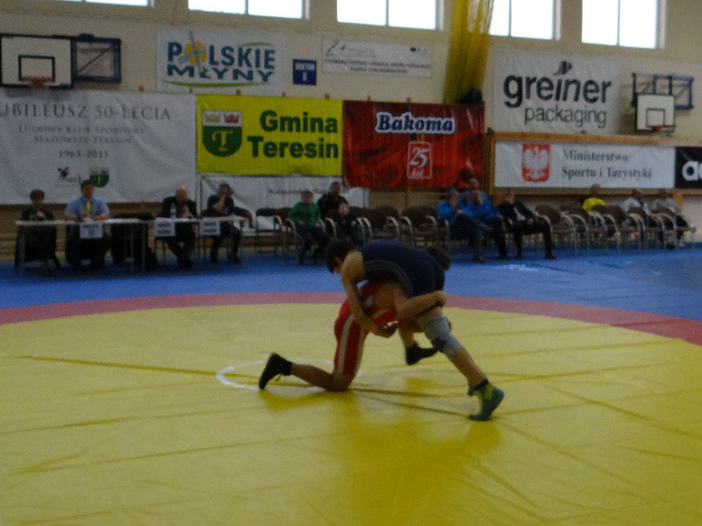 Młodzi zapaśnicy w Teresinie