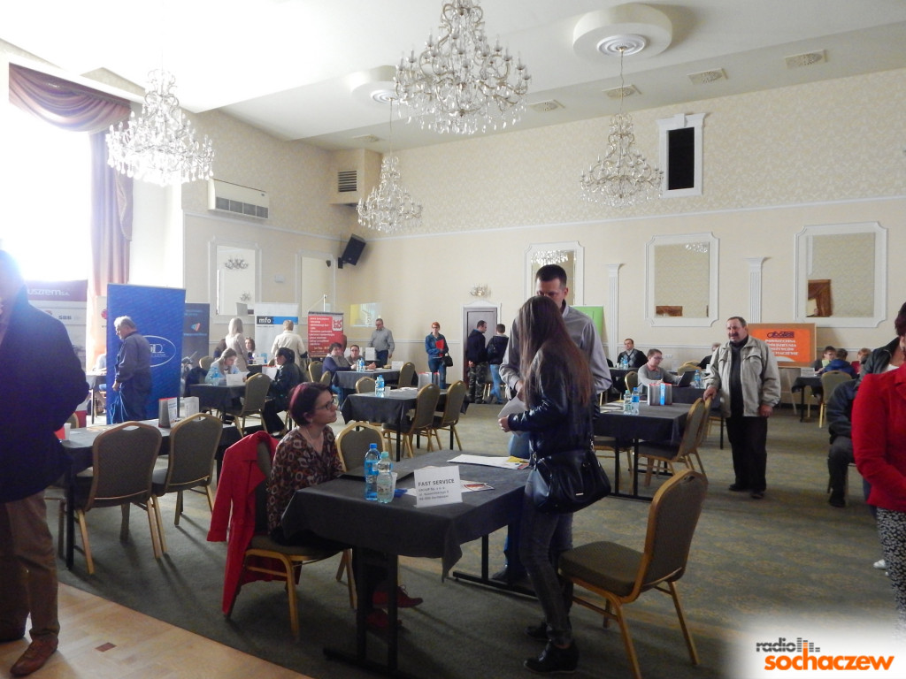 W Hotelu Chopin w Sochaczewie trwają targi pracy