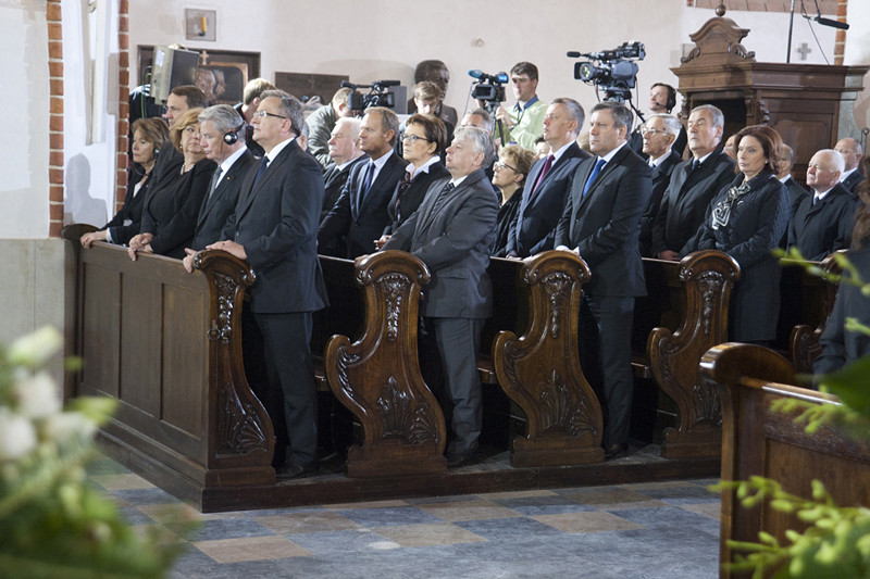 Pożegnanie Profesora w obiektywie sochaczewskiego fotografa