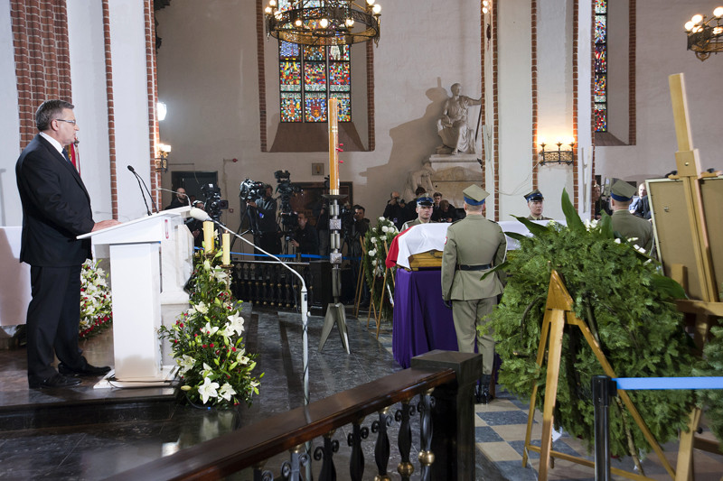 Pożegnanie Profesora w obiektywie sochaczewskiego fotografa