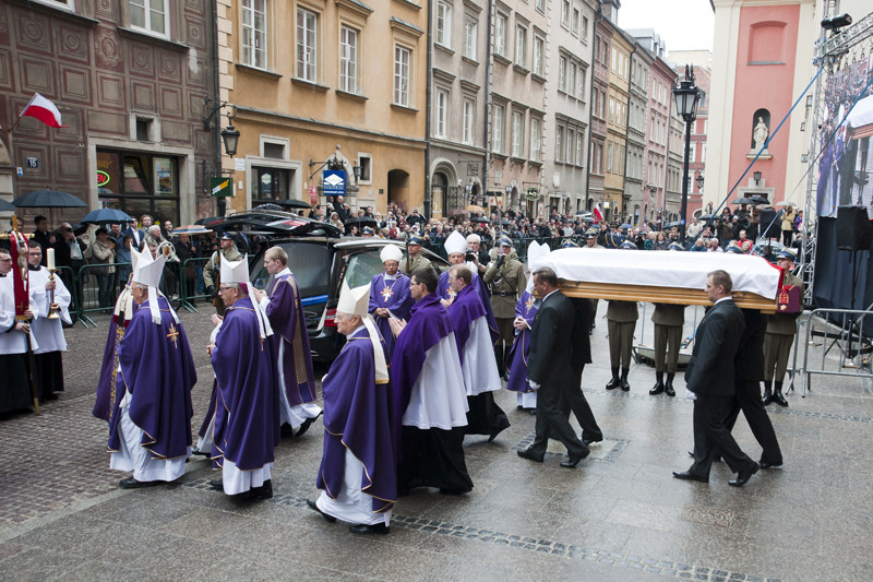 Pożegnanie Profesora w obiektywie sochaczewskiego fotografa