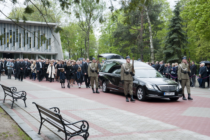 Pożegnanie Profesora w obiektywie sochaczewskiego fotografa