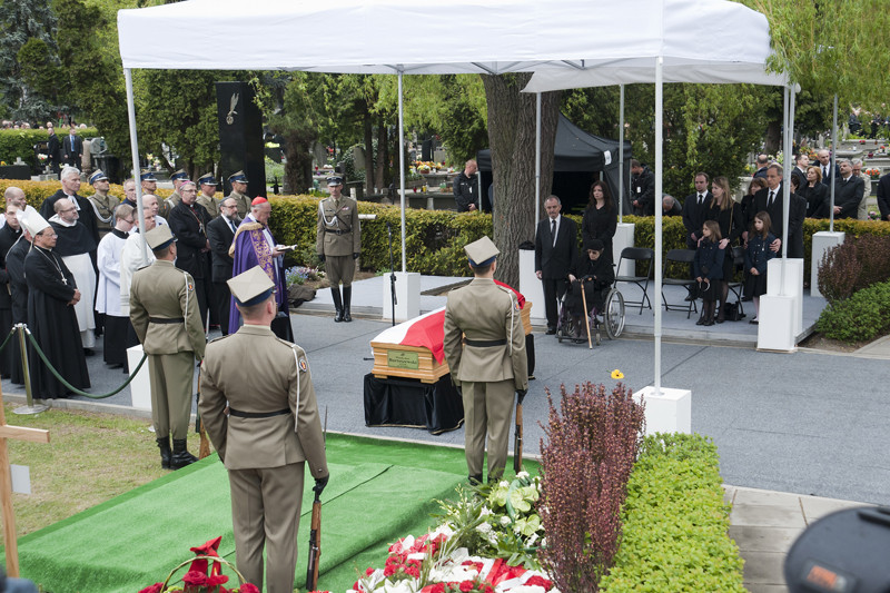 Pożegnanie Profesora w obiektywie sochaczewskiego fotografa