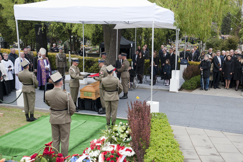 Pożegnanie Profesora w obiektywie sochaczewskiego fotografa