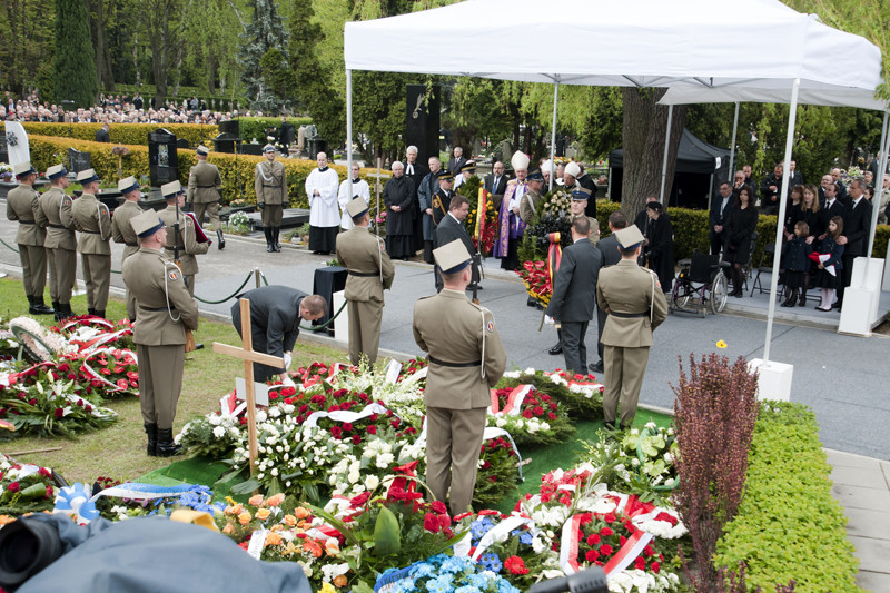 Pożegnanie Profesora w obiektywie sochaczewskiego fotografa
