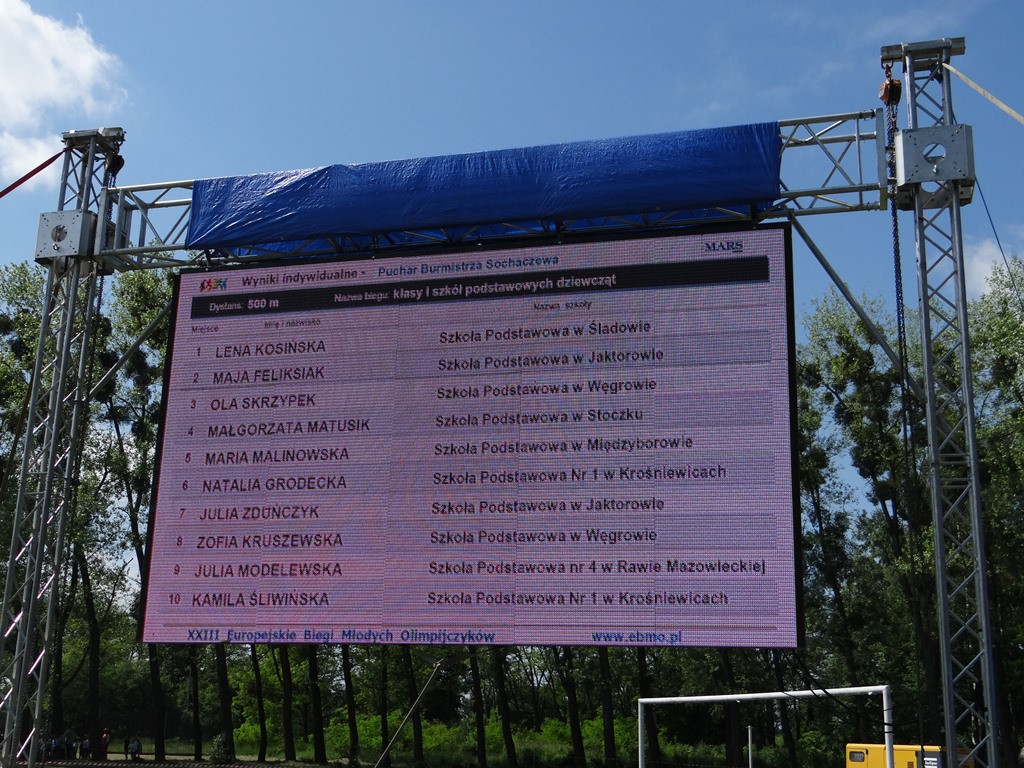 23. Europejskie Biegi Młodych Olimpijczyków!