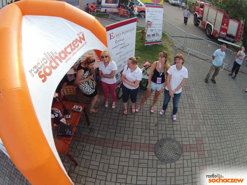 Radio Sochaczew na Dniach Sochaczewa - widziane z drona