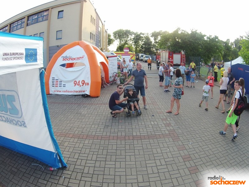 Radio Sochaczew na Dniach Sochaczewa - widziane z drona