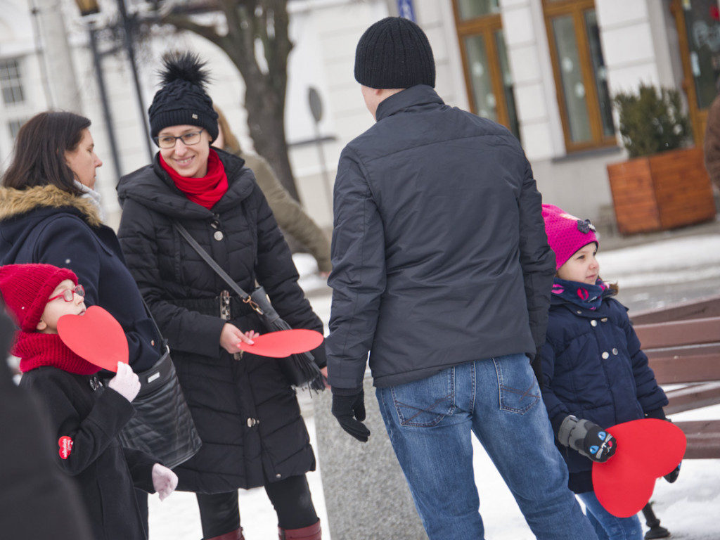 Orkiestrowe serce na Placu Kościuszki