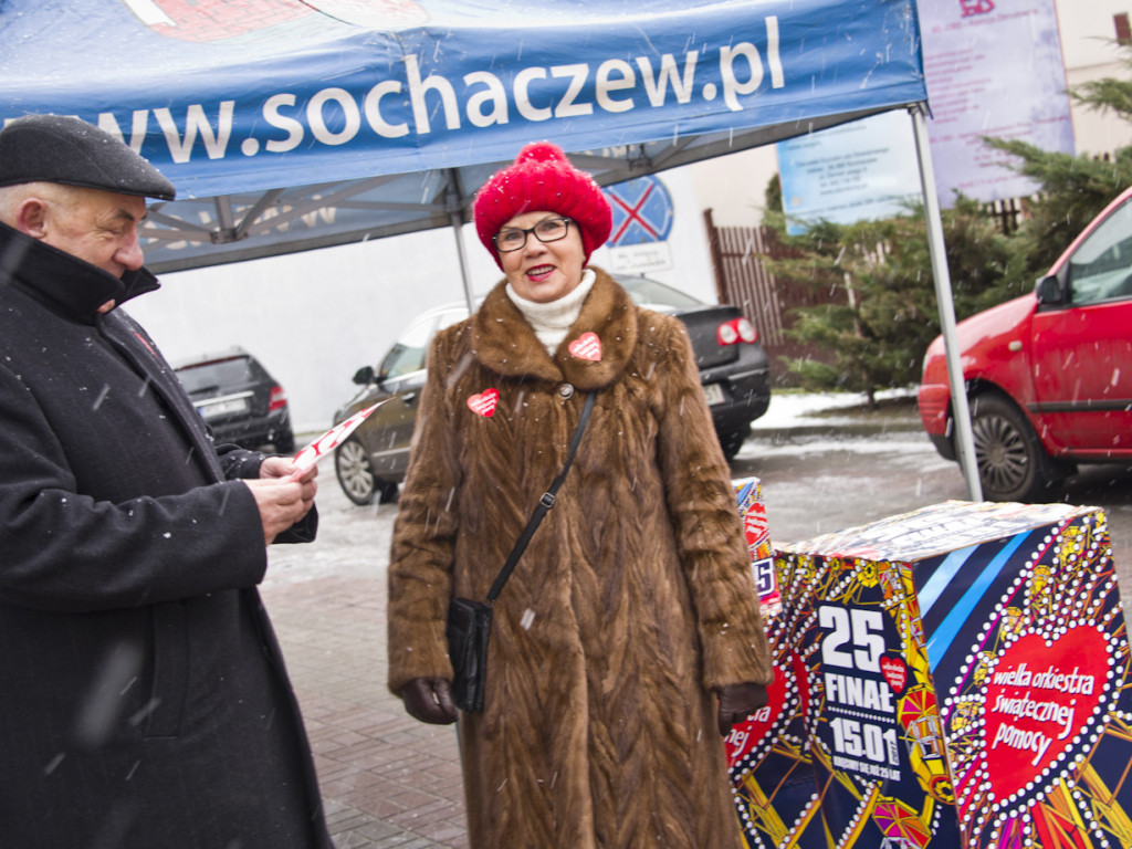 Cały Sochaczew zbiera na WOŚP
