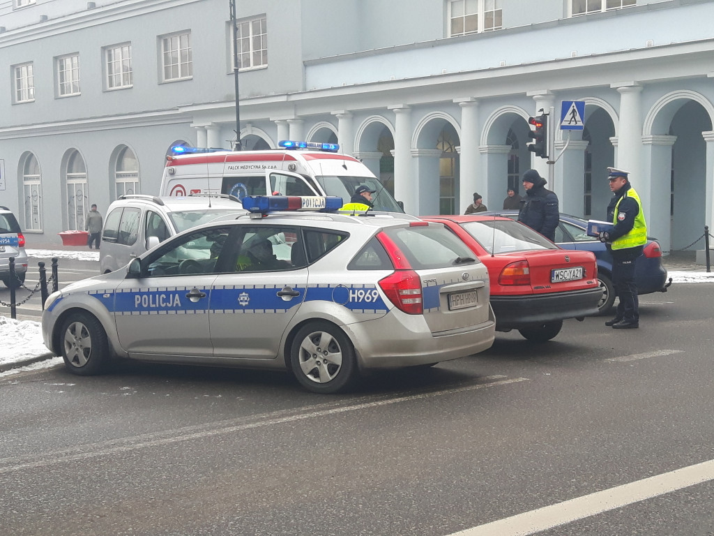 Kolizja na Warszawskiej