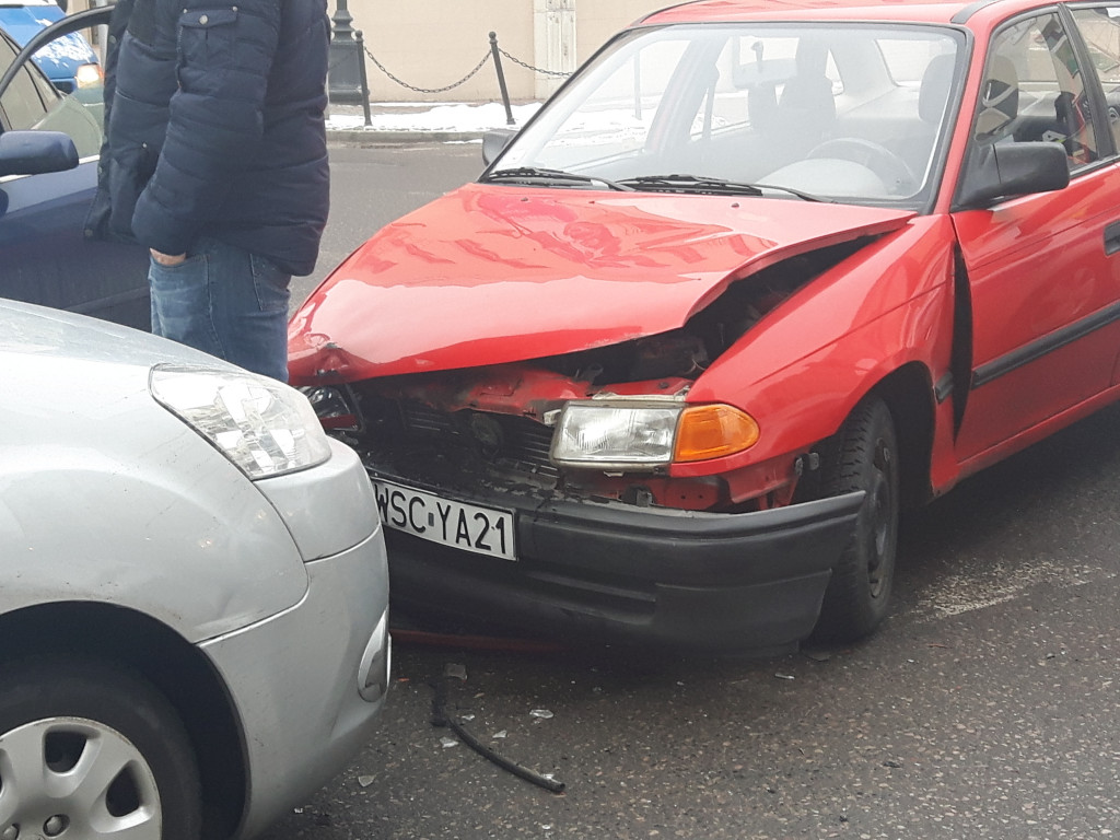 Kolizja na Warszawskiej