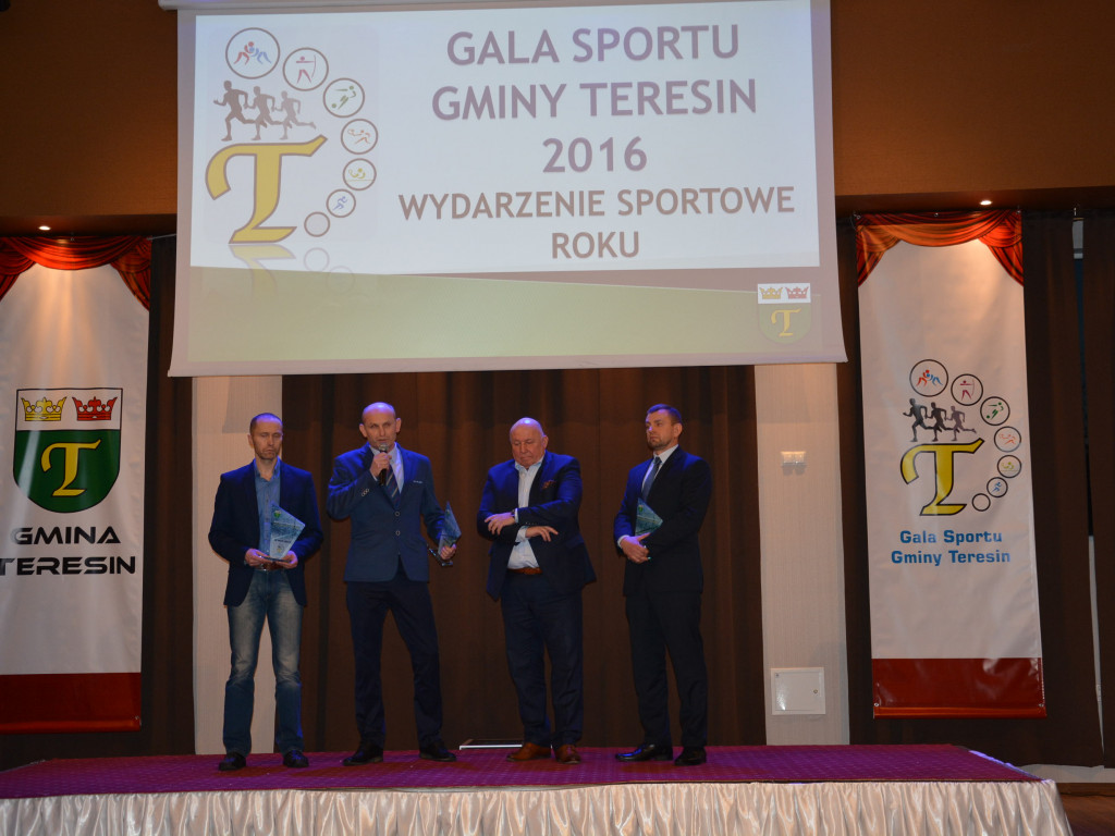 Teresin nagrodził najlepszych sportowców
