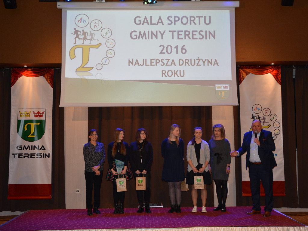 Teresin nagrodził najlepszych sportowców